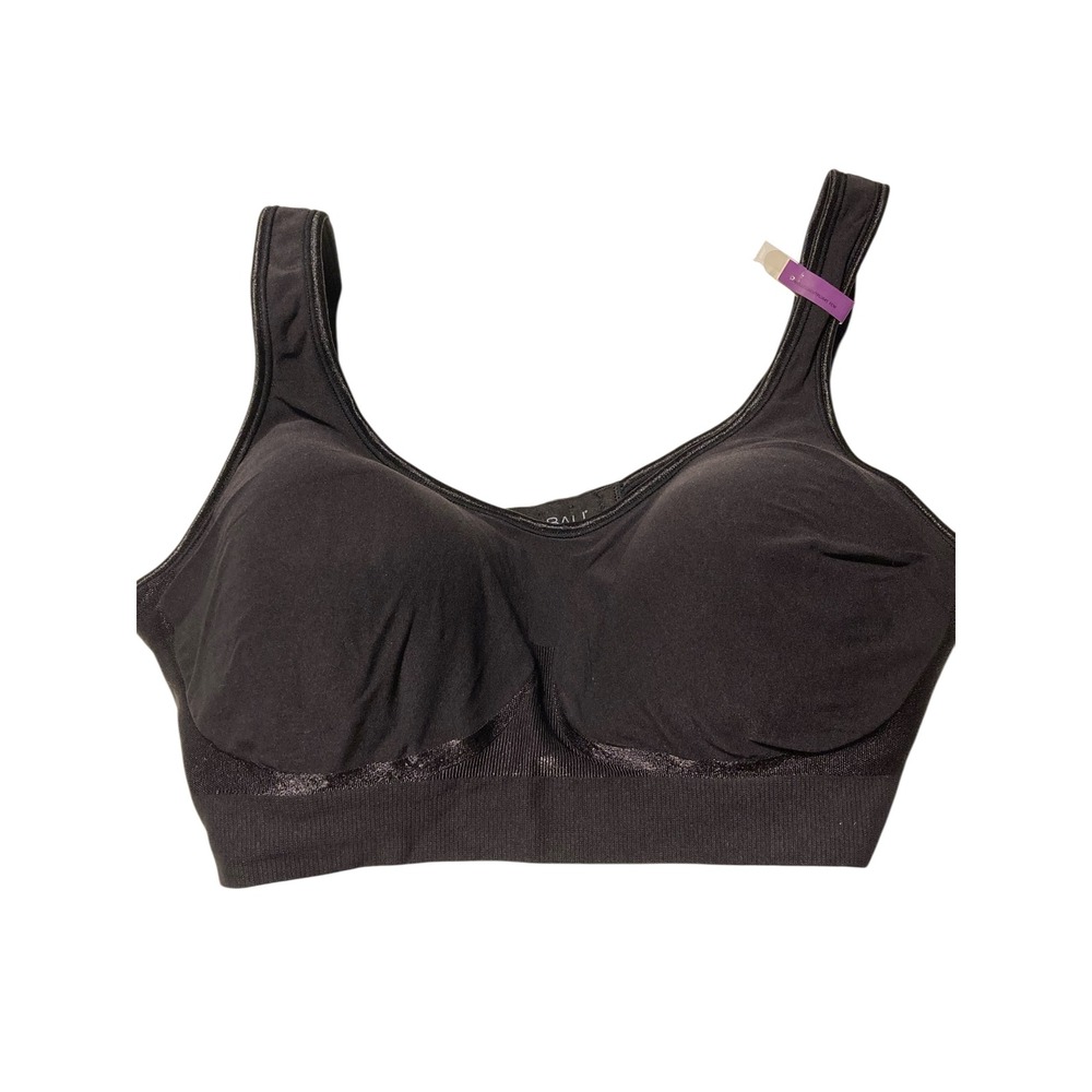 Bali Comfort Revolution Wireless Bra Black Seamless 3488‎ 2XL
